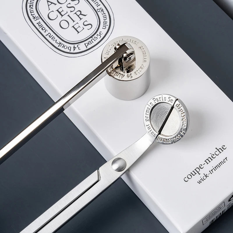 Luxury Long-Handle Diptyque Style Candle Snuffer | For CANDLES, LIVING ACCESSORIES, INTERIOR GOODS, HOME GIFT.